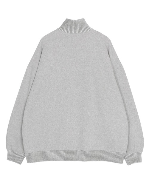 PUNYUS(プニュズ)の「襟付きハーフZIP裏起毛スウェット(スウェット・レディース・ブラック/グレー/ブルー/グリーン・4/3)」の20枚目の写真