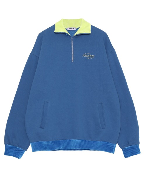 PUNYUS(プニュズ)の「襟付きハーフZIP裏起毛スウェット(スウェット・レディース・ブラック/グレー/ブルー/グリーン・4/3)」の22枚目の写真