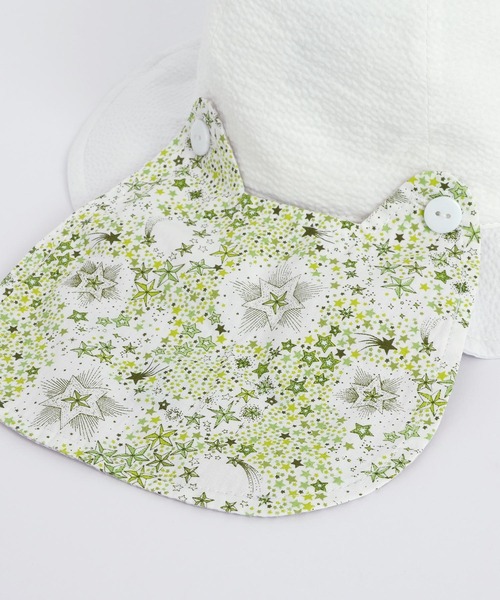 MAKE YOUR DAY（メイクユアデイ）の「キラキラお星さまベビーハット（ハット・キッズ・オフホワイト/サックスブルー・46/48/50）」の15枚目の写真