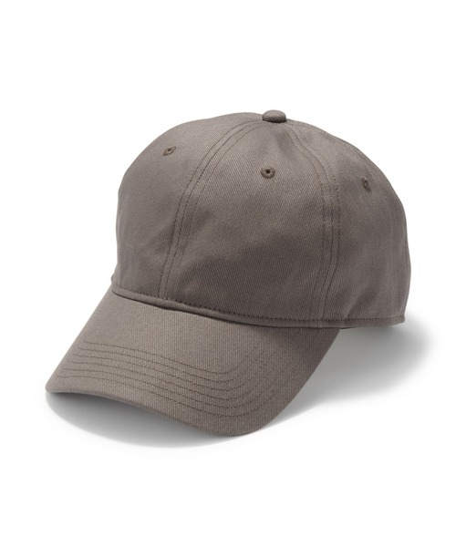 無印良品(ムジルシリョウヒン)の「UVカット コットンツイル キャップ(キャップ・レディース・ダークブラウン/ブラック/アイボリー・55-59cm)」の3枚目の写真