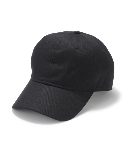 無印良品(ムジルシリョウヒン)の「UVカット コットンツイル キャップ(キャップ・レディース・ダークブラウン/ブラック/アイボリー・55-59cm)」の1枚目の写真