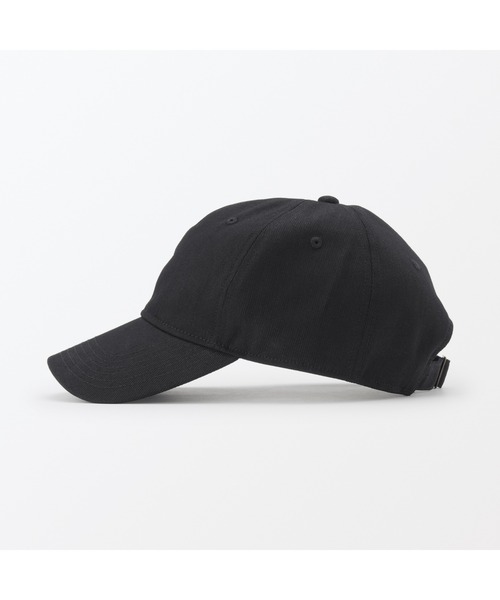 無印良品(ムジルシリョウヒン)の「UVカット コットンツイル キャップ(キャップ・レディース・ダークブラウン/ブラック/アイボリー・55-59cm)」の12枚目の写真