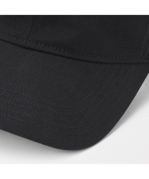 無印良品(ムジルシリョウヒン)の「UVカット コットンツイル キャップ(キャップ・レディース・ダークブラウン/ブラック/アイボリー・55-59cm)」の13枚目の写真