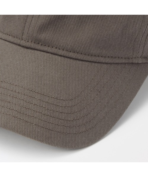 無印良品(ムジルシリョウヒン)の「UVカット コットンツイル キャップ(キャップ・レディース・ダークブラウン/ブラック/アイボリー・55-59cm)」の20枚目の写真