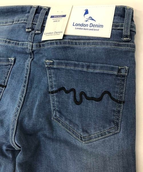 London Denim(ロンドンデニム)の「London Denim(MAY FAIR) Re-born Skinny / ストレッチスキニー デニム(デニムパンツ・レディース・ライトインディゴブルー/ダークインディゴブルー/インディゴブルー・M/L/LL/S)」の20枚目の写真