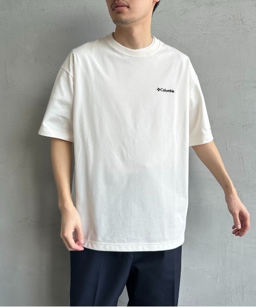 Columbia（コロンビア）の「【WEB限定】[Columbia/コロンビア] STUCK BROOK バックプリントTシャツ（Tシャツ/カットソー・レディース・ブラック/ホワイト/グリーン・M/L/XL）」の20枚目の写真