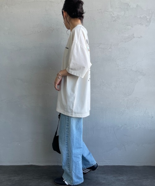 Columbia（コロンビア）の「【WEB限定】[Columbia/コロンビア] STUCK BROOK バックプリントTシャツ（Tシャツ/カットソー・レディース・ブラック/ホワイト/グリーン・M/L/XL）」の15枚目の写真