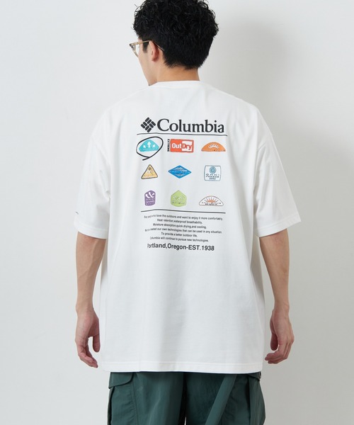 WEB限定】[Columbia/コロンビア] STUCK BROOK バックプリントT