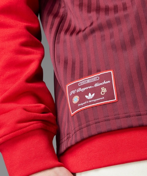 adidas(アディダス)の「FCバイエルン テラスアイコン ジャージー / ジャージー / アディダス adidas(Tシャツ/カットソー・メンズ・レッド・XX-LARGE/3XL/LARGE/MEDIUM/SMALL/X-LARGE)」の6枚目の写真