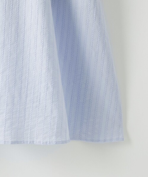 EMMEL REFINES(エメルリファインズ)の「<EMMEL REFINES>EM カラミレース パフスリーブ ワンピース(ワンピース・レディース・ブラック/ライトブルー・S/M)」の17枚目の写真