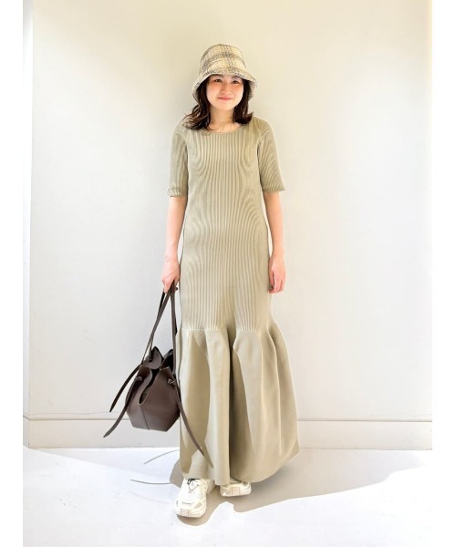 アルアバイルワンピース ナイロンカシュクールワンピース|allureville OFFICIAL SITE