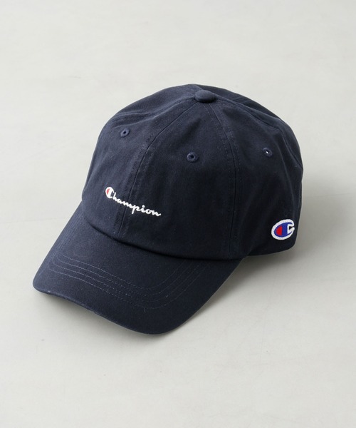 Champion（チャンピオン）の「Champion/ツイルキャップ（キャップ・メンズ・ブラック/オフホワイト/ネイビー・FREE）」の3枚目の写真