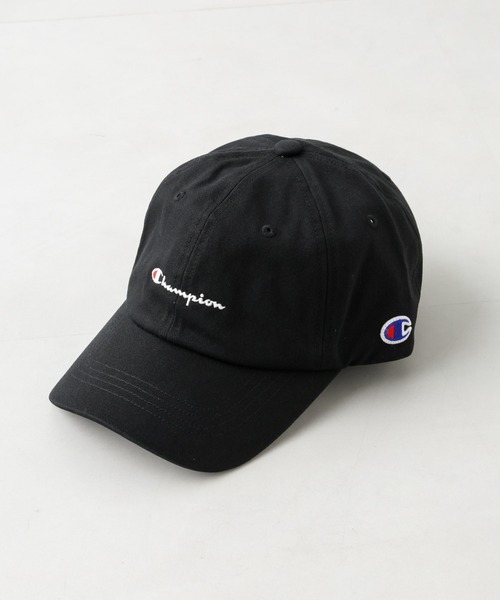 Champion（チャンピオン）の「Champion/ツイルキャップ（キャップ・メンズ・ブラック/オフホワイト/ネイビー・FREE）」の2枚目の写真