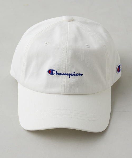 Champion（チャンピオン）の「Champion/ツイルキャップ（キャップ・メンズ・ブラック/オフホワイト/ネイビー・FREE）」の7枚目の写真