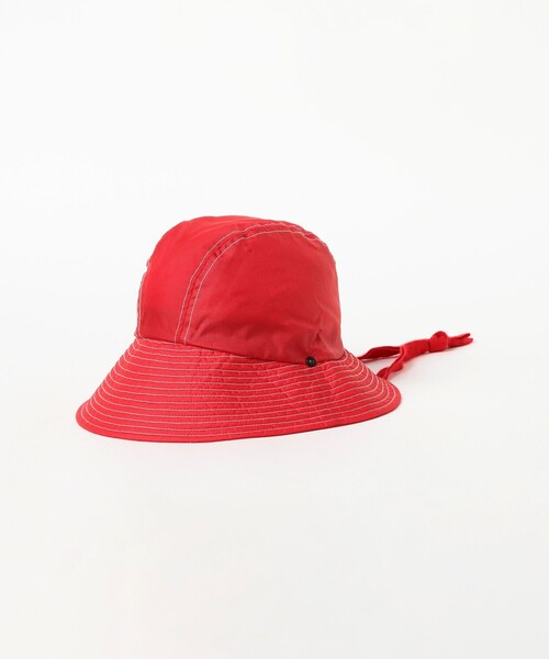 BEAMS BOY（ビームスボーイ）の「【別注】DECHO / FISHING HAT（ハット・レディース・レッド/グリーン/ネイビー・ONE SIZE）」の9枚目の写真