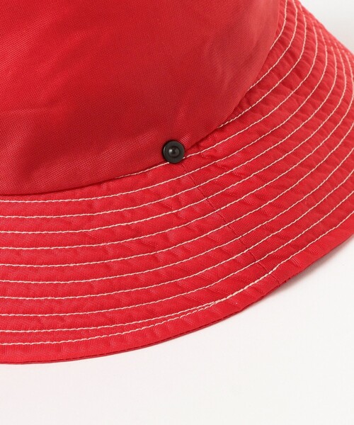 BEAMS BOY（ビームスボーイ）の「【別注】DECHO / FISHING HAT（ハット・レディース・レッド/グリーン/ネイビー・ONE SIZE）」の10枚目の写真