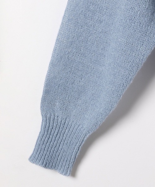 GLOBAL WORK（グローバルワーク）の「my color ラメVカーデ/309342（カーディガン/ボレロ・キッズ・サックスブルー/オフホワイト/イエロー・160cm/150cm/140cm/130cm）」の16枚目の写真