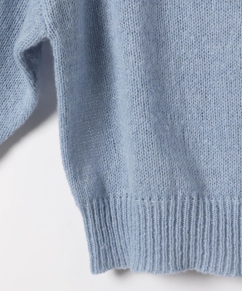 GLOBAL WORK（グローバルワーク）の「my color ラメVカーデ/309342（カーディガン/ボレロ・キッズ・サックスブルー/オフホワイト/イエロー・160cm/150cm/140cm/130cm）」の17枚目の写真