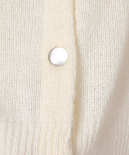 GLOBAL WORK（グローバルワーク）の「my color ラメVカーデ/309342（カーディガン/ボレロ・キッズ・サックスブルー/オフホワイト/イエロー・160cm/150cm/140cm/130cm）」の21枚目の写真