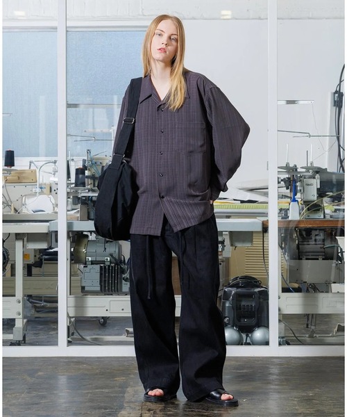 VOAAOV（ヴォアーブ）の「【VOAAOV】 TACK DENIM PANTS (OW/BLACK)（デニムパンツ・メンズ・ワンウォッシュ/ブラック・1/2/0）」の8枚目の写真