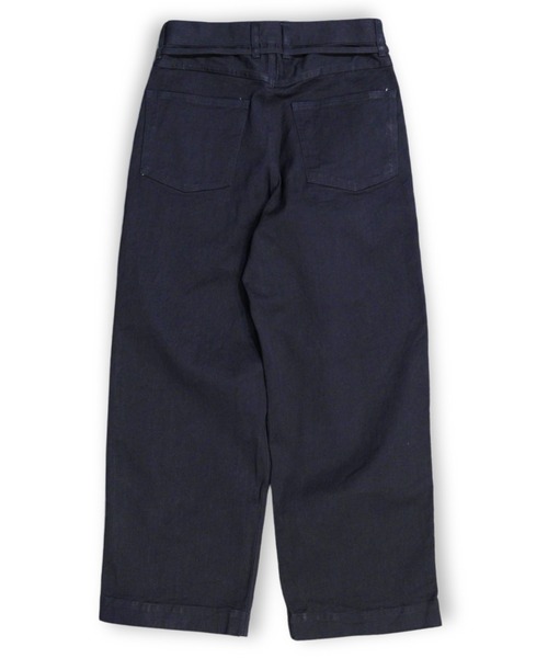 VOAAOV】 TACK DENIM PANTS (OW/BLACK)（デニムパンツ）｜VOAAOV