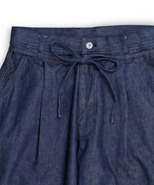 VOAAOV】 TACK DENIM PANTS (OW/BLACK)（デニムパンツ）｜VOAAOV