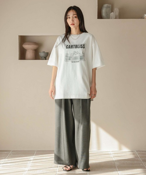 LOWRYS FARM（ローリーズファーム）の「ホップサックイージーパンツ 253262（その他パンツ・レディース・ブラウン/チャコールグレー/アイボリー/その他/その他2/その他3・MEDIUM/LARGE）」の8枚目の写真