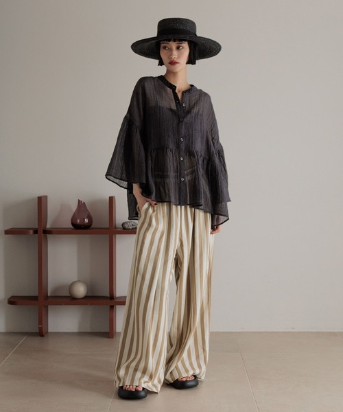 LOWRYS FARM（ローリーズファーム）の「ホップサックイージーパンツ 253262（その他パンツ・レディース・ブラウン/チャコールグレー/アイボリー/その他/その他2/その他3・MEDIUM/LARGE）」の20枚目の写真