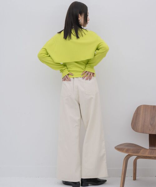 kivi(キヴィ)の「chemical cordoypants(その他パンツ・レディース・ブラック/ナチュラル/ブルー・MEDIUM/LARGE)」の6枚目の写真