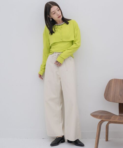kivi(キヴィ)の「chemical cordoypants(その他パンツ・レディース・ブラック/ナチュラル/ブルー・MEDIUM/LARGE)」の7枚目の写真