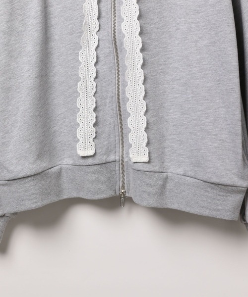 Heather HOLiC Web限定 レースリボンフーディ 新品未使用タグ付 HOLiC レースリボンフーディー 323519（パーカー）｜Heather