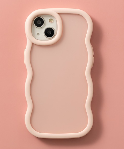 emonique(エモニーク)の「iPhoneケース カバー 滑りにくい うねうね TPUシリコン素材 マット【12/13/14/15/15p/16/16E/17/17p/Air/17e対応】(スマホケース/カバー・レディース・ピンク/ブラック/グレー・iPhone 13/iPhone 14/iPhone 16/iPhone 15/iPhone 12/iPhone 16e/iPhone 15 Pro/iPhone 17 Pro/iPhone Air/iPhone 17)」の5枚目の写真