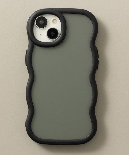 emonique(エモニーク)の「iPhoneケース カバー 滑りにくい うねうね TPUシリコン素材 マット【12/13/14/15/15p/16/16E/17/17p/Air/17e対応】(スマホケース/カバー・レディース・ピンク/ブラック/グレー・iPhone 13/iPhone 14/iPhone 16/iPhone 15/iPhone 12/iPhone 16e/iPhone 15 Pro/iPhone 17 Pro/iPhone Air/iPhone 17)」の10枚目の写真