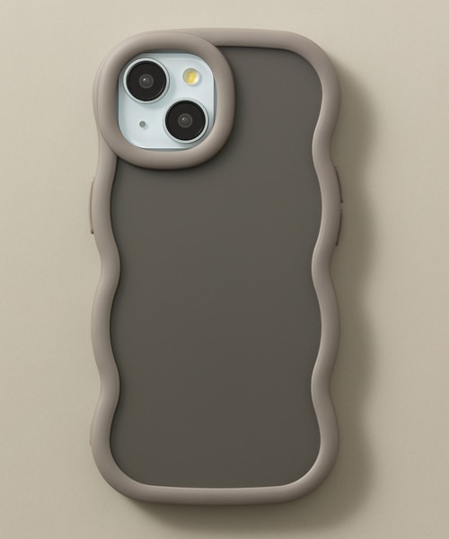 emonique(エモニーク)の「iPhoneケース カバー 滑りにくい うねうね TPUシリコン素材 マット【12/13/14/15/15p/16/16E/17/17p/Air/17e対応】(スマホケース/カバー・レディース・ピンク/ブラック/グレー・iPhone 13/iPhone 14/iPhone 16/iPhone 15/iPhone 12/iPhone 16e/iPhone 15 Pro/iPhone 17 Pro/iPhone Air/iPhone 17)」の11枚目の写真