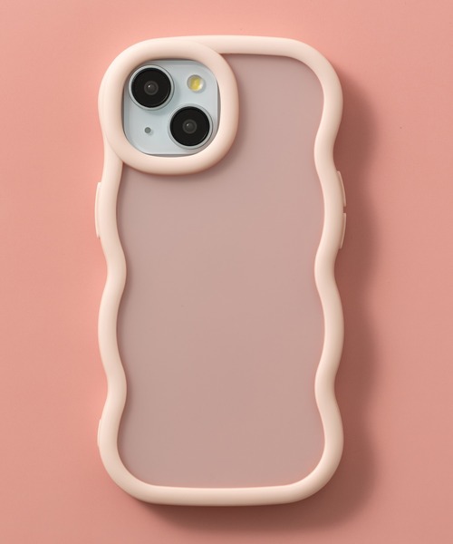 emonique(エモニーク)の「iPhoneケース カバー 滑りにくい うねうね TPUシリコン素材 マット【12/13/14/15/15p/16/16E/17/17p/Air/17e対応】(スマホケース/カバー・レディース・ピンク/ブラック/グレー・iPhone 13/iPhone 14/iPhone 16/iPhone 15/iPhone 12/iPhone 16e/iPhone 15 Pro/iPhone 17 Pro/iPhone Air/iPhone 17)」の14枚目の写真