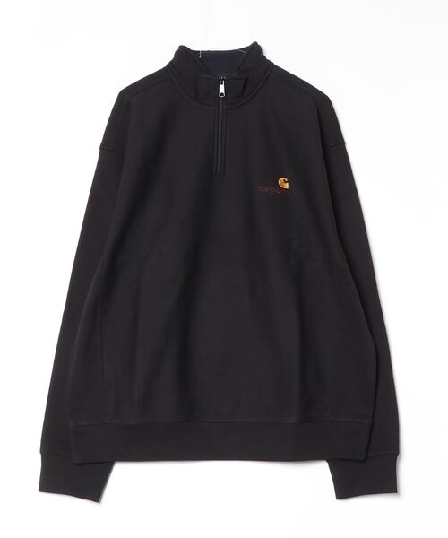 HALF ZIP AMERICAN SCRIPT SWEAT