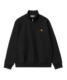 HALF ZIP AMERICAN SCRIPT SWEAT