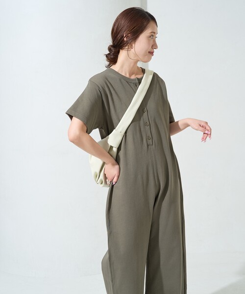 セール】限定展開 リラックス フロント ボタン 半袖