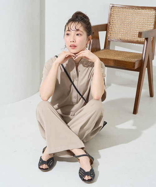 セール】限定展開 リラックス フロント ボタン 半袖