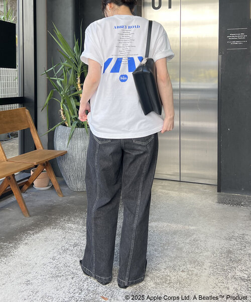 GOOD ROCK SPEED(グッドロックスピード)の「〈GOOD ROCK SPEED〉BEATLES ABBEY Tシャツ(Tシャツ/カットソー・レディース・ブラック/ホワイト・FREE)」の16枚目の写真