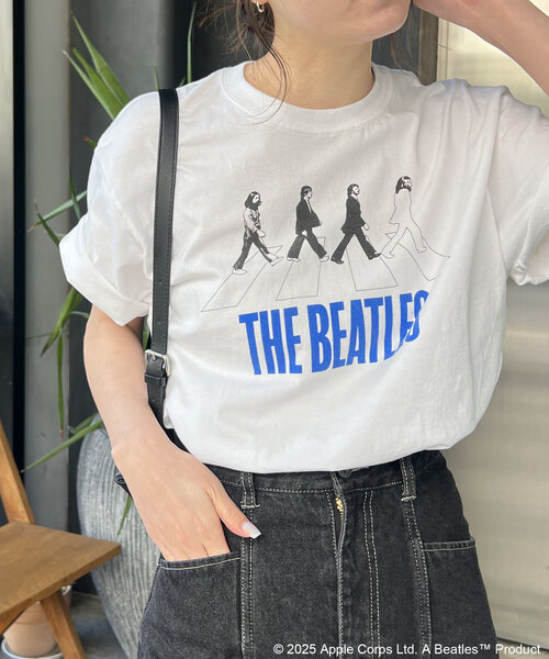 GOOD ROCK SPEED(グッドロックスピード)の「〈GOOD ROCK SPEED〉BEATLES ABBEY Tシャツ(Tシャツ/カットソー・レディース・ブラック/ホワイト・FREE)」の17枚目の写真