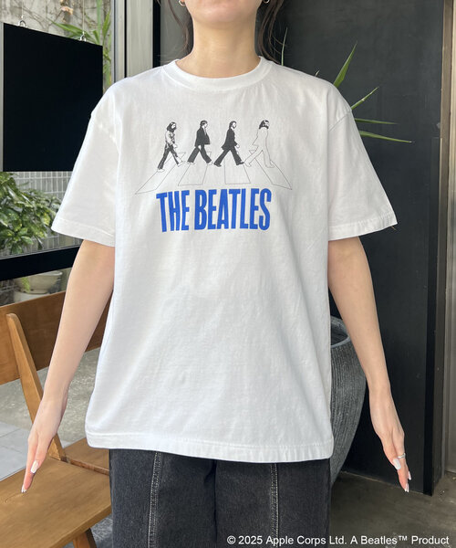 GOOD ROCK SPEED(グッドロックスピード)の「〈GOOD ROCK SPEED〉BEATLES ABBEY Tシャツ(Tシャツ/カットソー・レディース・ブラック/ホワイト・FREE)」の21枚目の写真