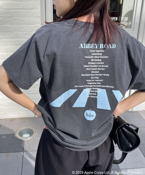 GOOD ROCK SPEED(グッドロックスピード)の「〈GOOD ROCK SPEED〉BEATLES ABBEY Tシャツ(Tシャツ/カットソー・レディース・ブラック/ホワイト・FREE)」の6枚目の写真