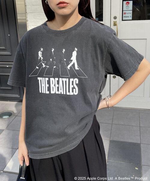 GOOD ROCK SPEED(グッドロックスピード)の「〈GOOD ROCK SPEED〉BEATLES ABBEY Tシャツ(Tシャツ/カットソー・レディース・ブラック/ホワイト・FREE)」の9枚目の写真