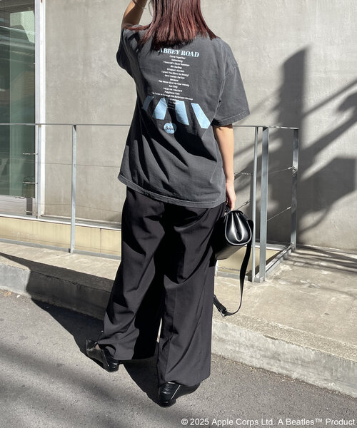 GOOD ROCK SPEED(グッドロックスピード)の「〈GOOD ROCK SPEED〉BEATLES ABBEY Tシャツ(Tシャツ/カットソー・レディース・ブラック/ホワイト・FREE)」の11枚目の写真