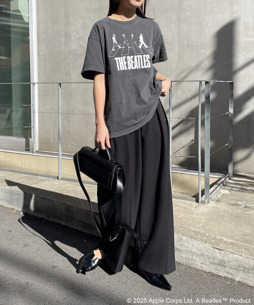 GOOD ROCK SPEED(グッドロックスピード)の「〈GOOD ROCK SPEED〉BEATLES ABBEY Tシャツ(Tシャツ/カットソー・レディース・ブラック/ホワイト・FREE)」の12枚目の写真