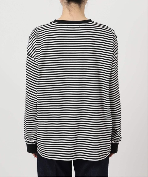 B.C STOCK(ベーセーストック)の「《追加2》【WEB限定】ボーダーロンTEE(Tシャツ/カットソー・レディース・パープル・FREE)」の21枚目の写真
