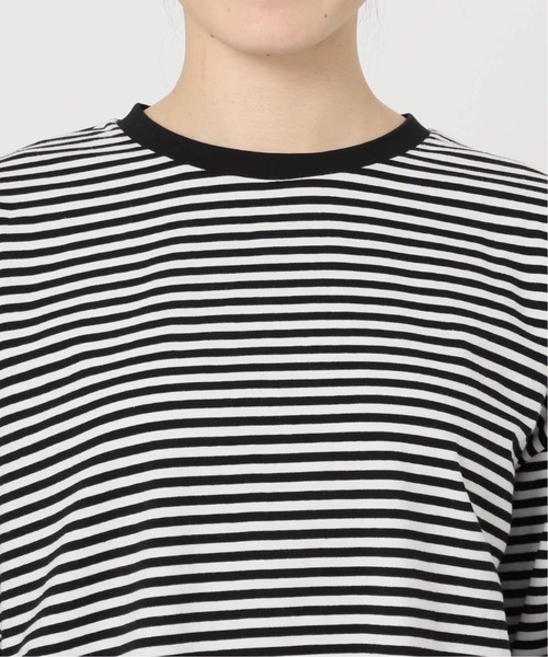 B.C STOCK(ベーセーストック)の「《追加2》【WEB限定】ボーダーロンTEE(Tシャツ/カットソー・レディース・パープル・FREE)」の22枚目の写真