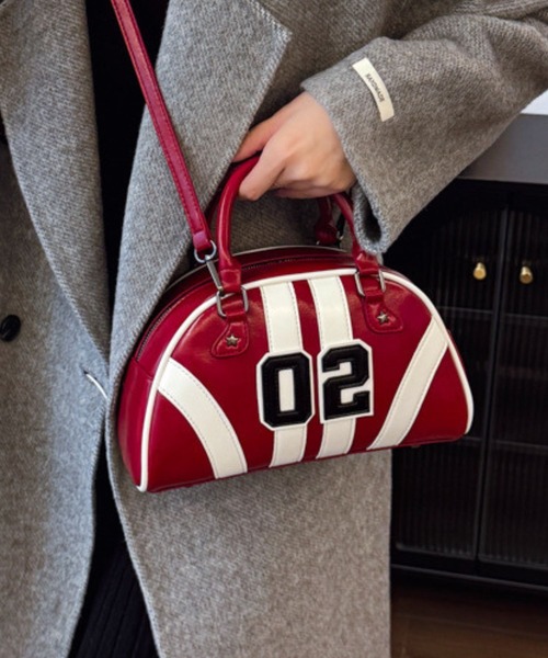 almo（アルモ）の「スポーティーミニボストンバッグ(se)（ボストンバッグ・レディース・ブラック/レッド/ピンク/ホワイト・FREE）」の4枚目の写真