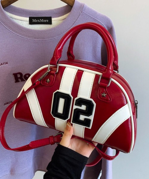 almo（アルモ）の「スポーティーミニボストンバッグ(se)（ボストンバッグ・レディース・ブラック/レッド/ピンク/ホワイト・FREE）」の12枚目の写真